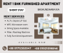 Rent Furnished One Bedroom Flat In Bashundhara R/A.